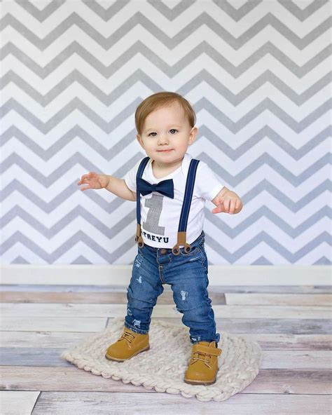 1st birthday outfit boy|Boys First Birthday Outfit